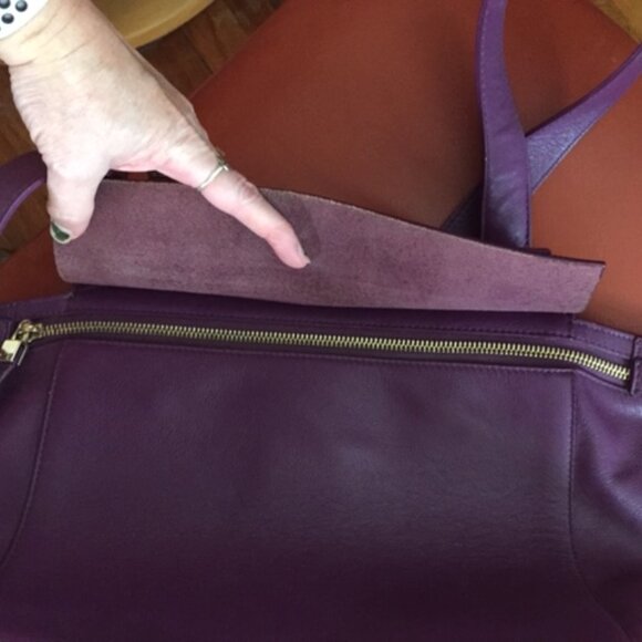 Furfla Plum Purple Purse - Picture 8 of 10